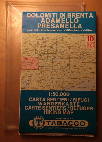 Carta sentieri dolomiti - carta,