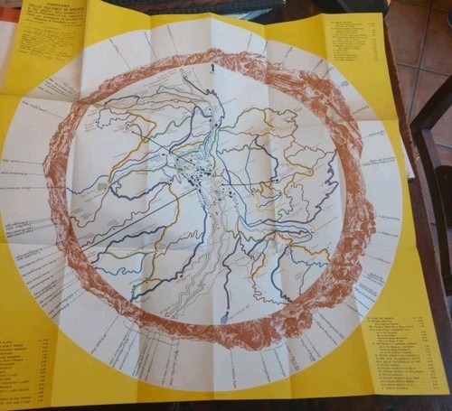 Cartina mappa depliant - cartina,