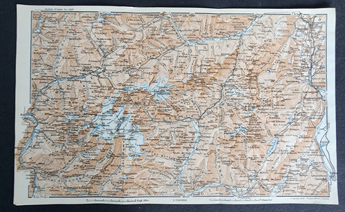 Antica mappa 1927 - antica,