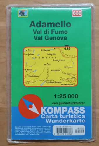 Carta escursionistica 638 - escursionistica, n.